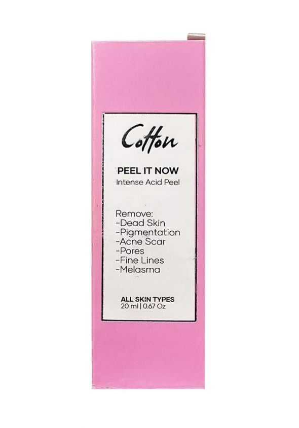 مقشر كيميائي كوتون Cotton Peel It Now Intense Acid Peel