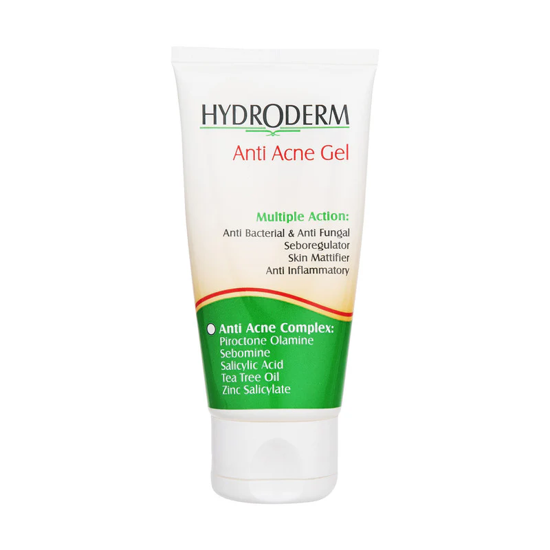 HYDR DERM ANTI-ACNE GEL TEA TREE OIL - 50ML | هيدروديرم جل مضاد لحب الشباب بزيت شجرة الشاي - 50 مل