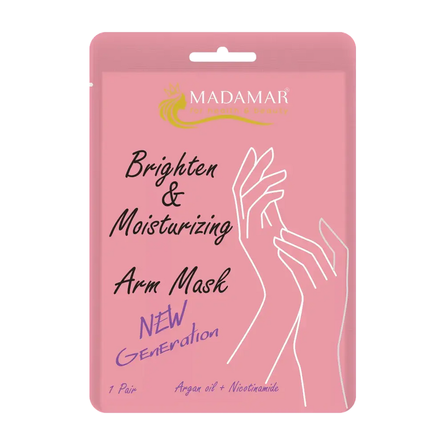 MADAMAR BRIGHTEN & MOISTURIZING ARM MASK - 1PAIR | مادامار ماسك لترطيب و تفتيح اليدين - زوج واحد