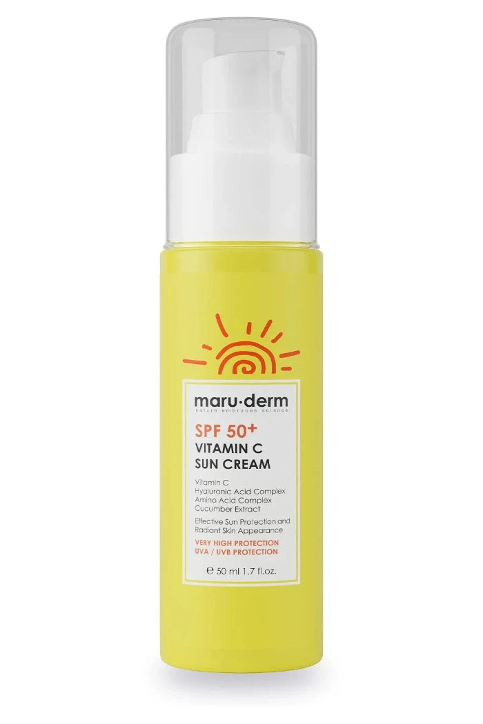 مارو ديرم كريم واقي شمسي بفيتامين سي SPF50 - 50 مل