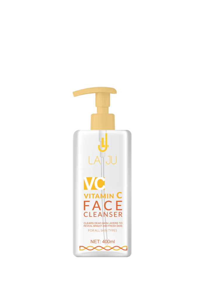 LA JU VITAMIN C FACE CLEANSER - 400ML | لا جو غسول للوجه بالفيتامين سي - 400 مل