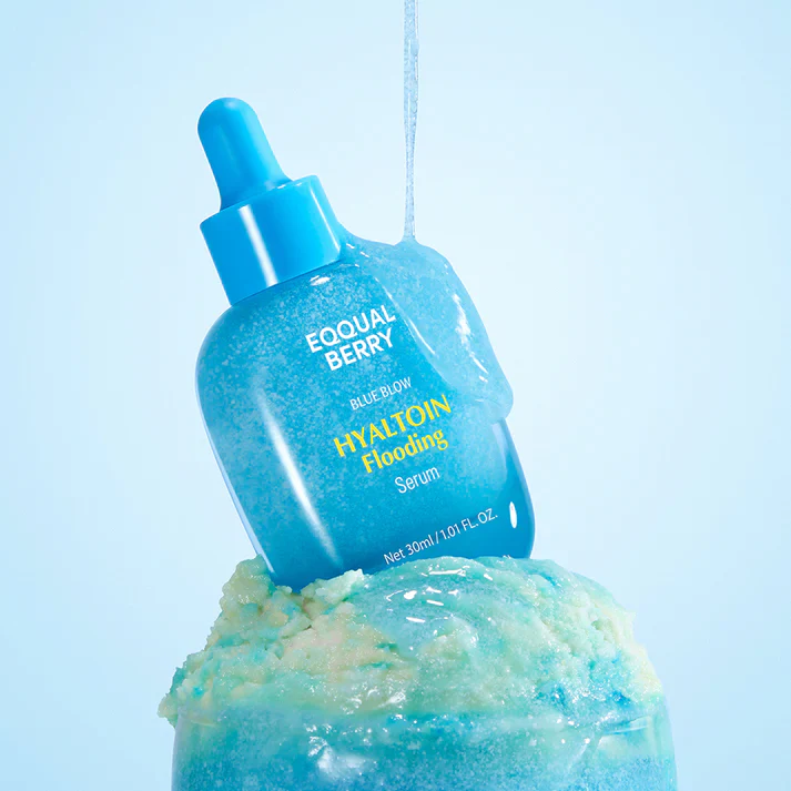 EQQUAL BERRY Blue Blow Hyaltoin Flooding Serum - 30ml | ايكوال بيري سيروم مرطب للوجه - 30 مل