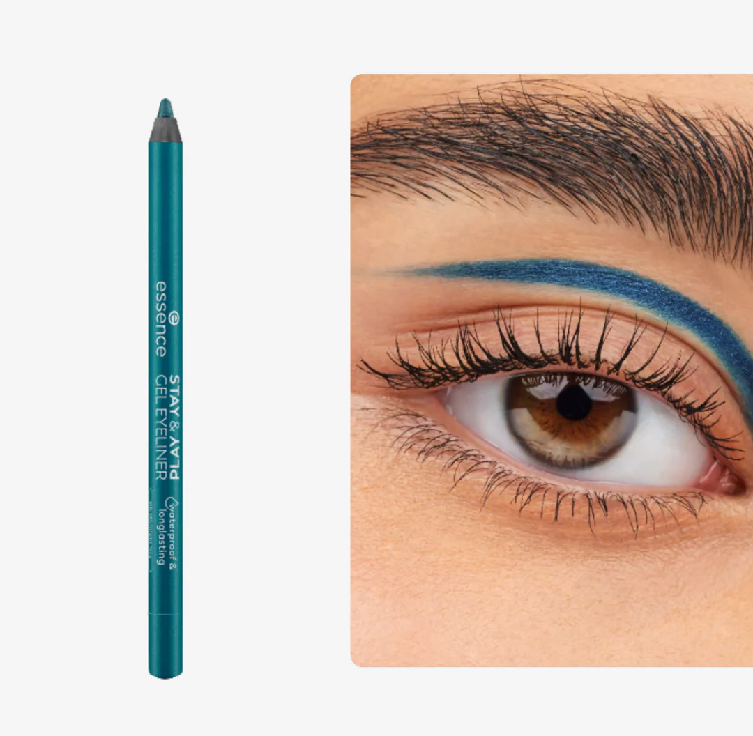 ESSENCE STAY & PLAY GEL EYELINER | ايسنس جيل لاينر