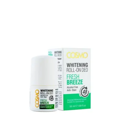 Cosmo whitening roll-on deo Fresh breeze رول مانع التعرق المفتح كوزمو