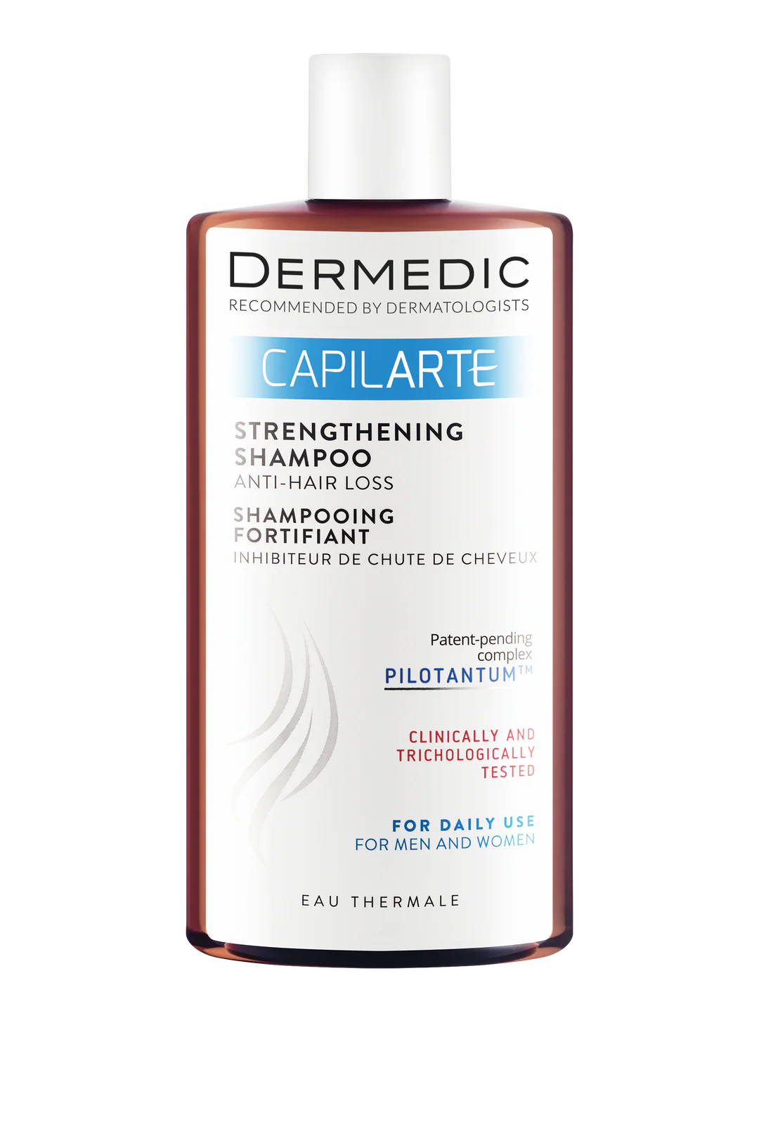 DERMEDIC CAPILARTE STRENGTHENING SHAMPOO - 300ML | ديرمديك شامبو مقوي للشعر و ضد التساقط - 300 مل