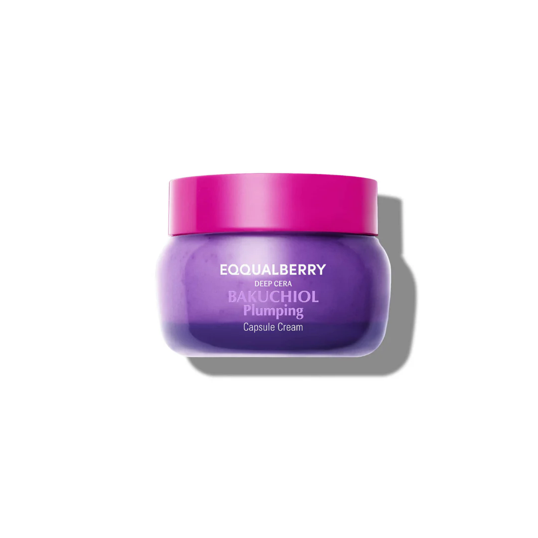 EQQUALBERRY Bakuchiol Plumping Capsule Cream - 50ml | ايكوال بيري كريم الباكوتشيول المالئ للوجه - 50 مل