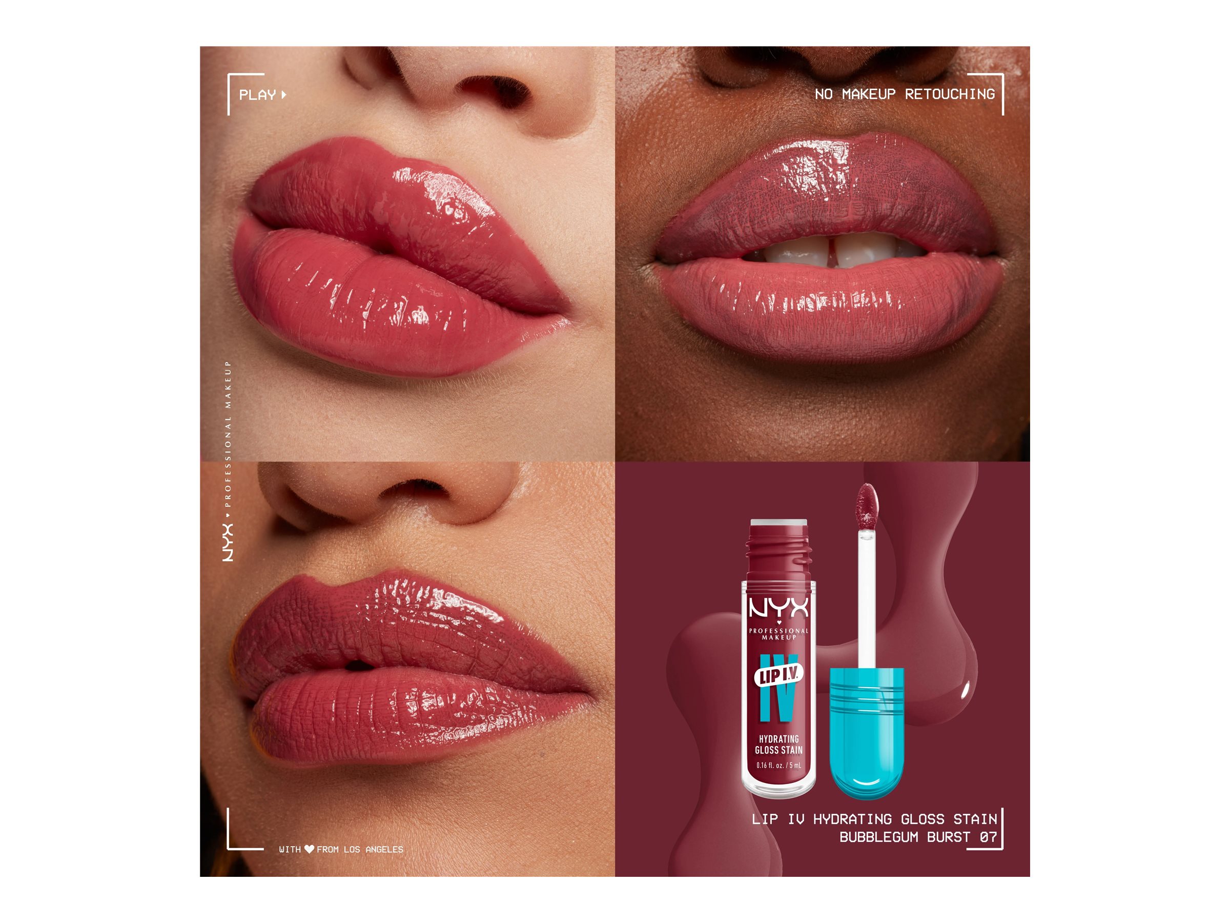 NYX NYX Lip I.V Hydrating Gloss serum - 5ml | ان واي اكس جلوس للشفاه - 5 مل