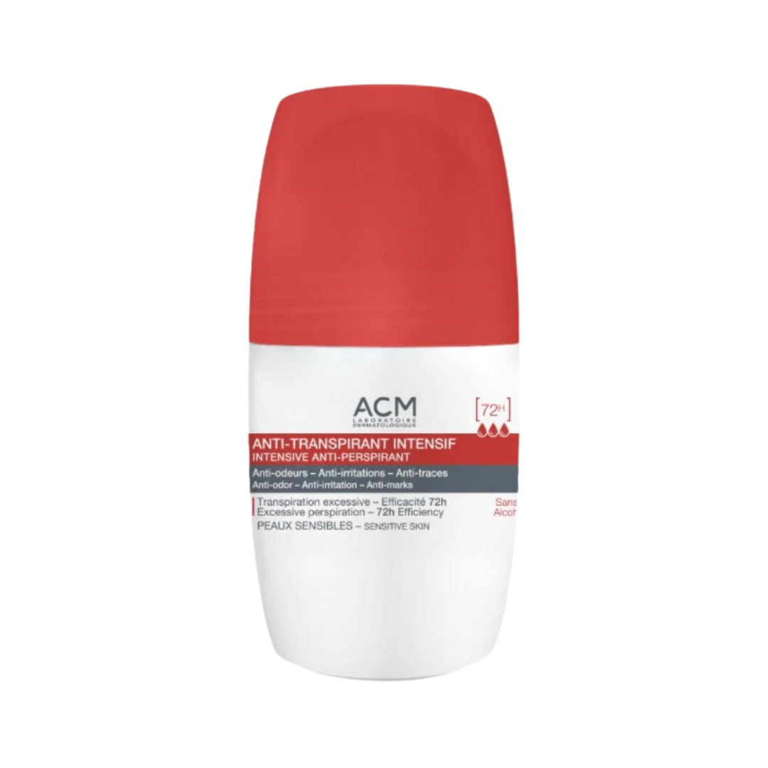 ACM INTENSIVE ANTI-PERSPIRANT 72H - 50ML | اي سي ام رول مضاد تعرق لمدة 72 ساعة - 50 مل