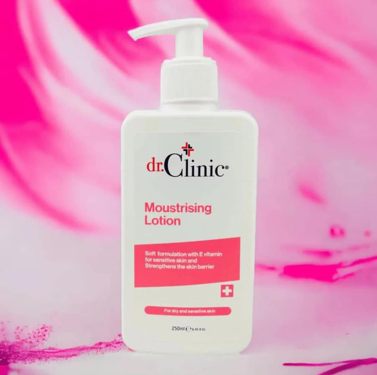 لوشن مرطب للجسم للبشرة الجافة والحساسة من دكتور كلينك | DR CLINIC Skin Moisturizer