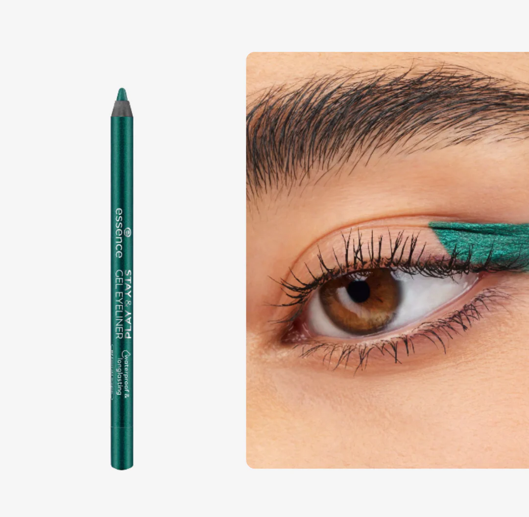 ESSENCE STAY & PLAY GEL EYELINER | ايسنس جيل لاينر