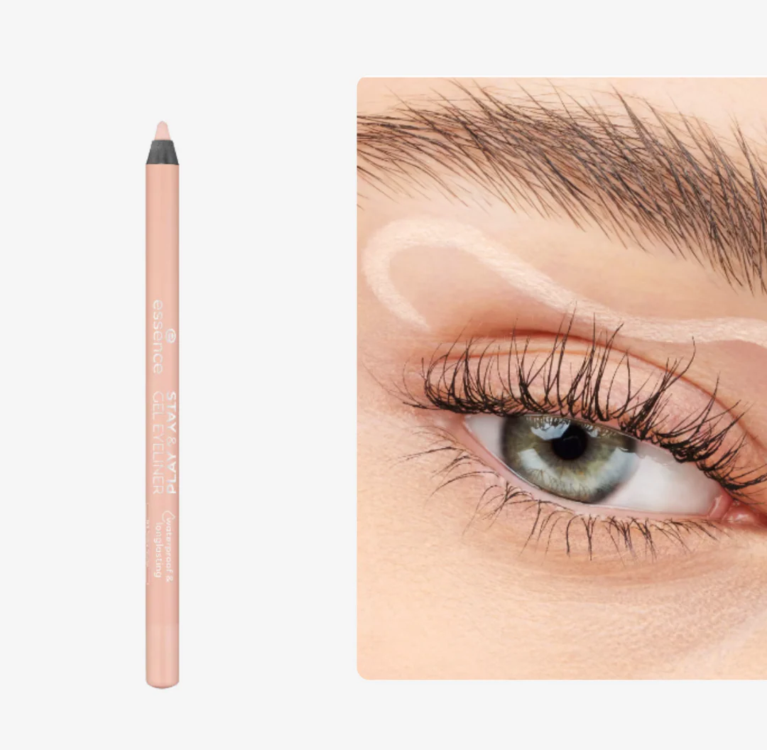 ESSENCE STAY & PLAY GEL EYELINER | ايسنس جيل لاينر