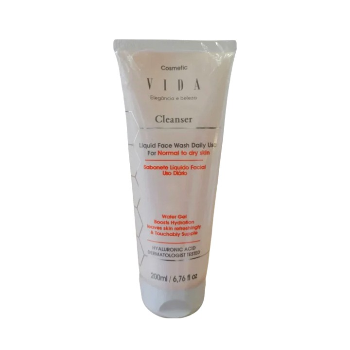 غسول وجه من فيدا بحمض الهيالورونيك Hyaluronic Acid Water Gel