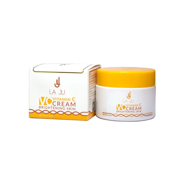 LA JU VITAMIN C BRIGHTENING CREAM - 40G | لاجو كريم فيتامين سي لتفتيح الوجه