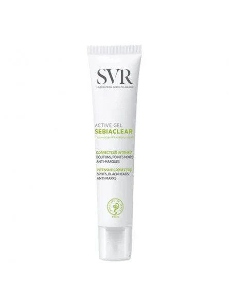 SVR SEBIACLEAR ACTIVE GEL - 40ML اس في ار جل معالج لحب الشباب و الاثار - 40 مل