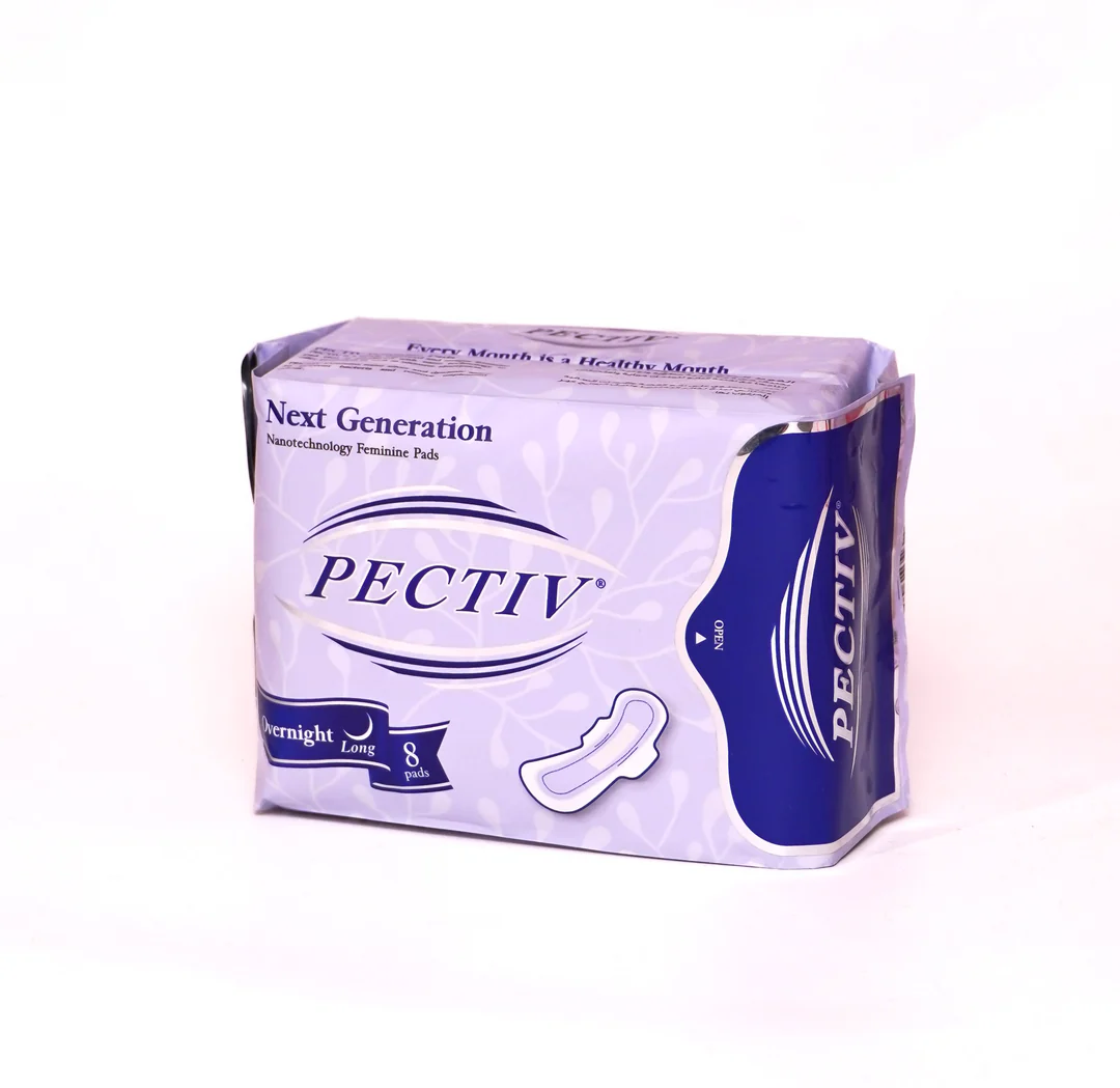 PECTIV OVERNIGHT LONG - 8PCS | بيكتيف فوط صحية طويلة - 8 قطع