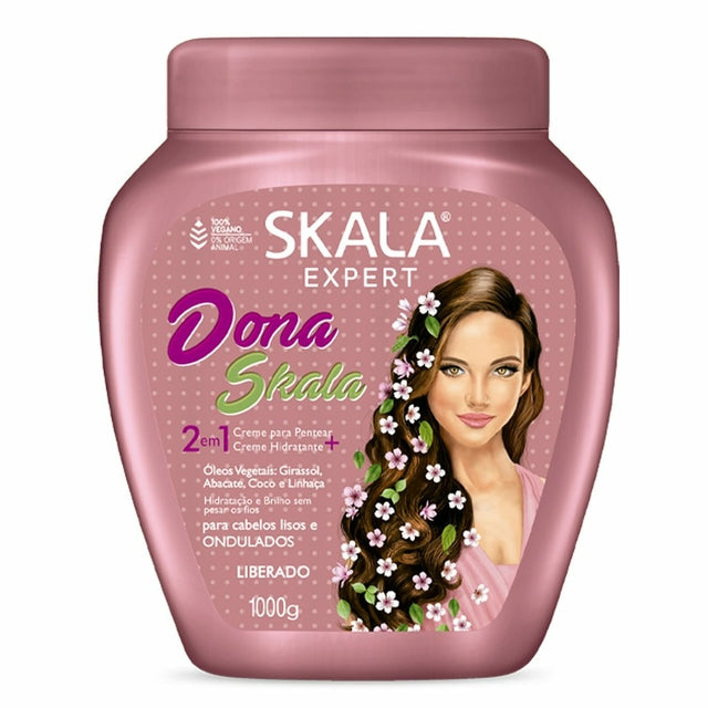 SKALA DONA 2 IN 1 CREME - 1000G سكالا كريم للشعر المموج 1000 غرام