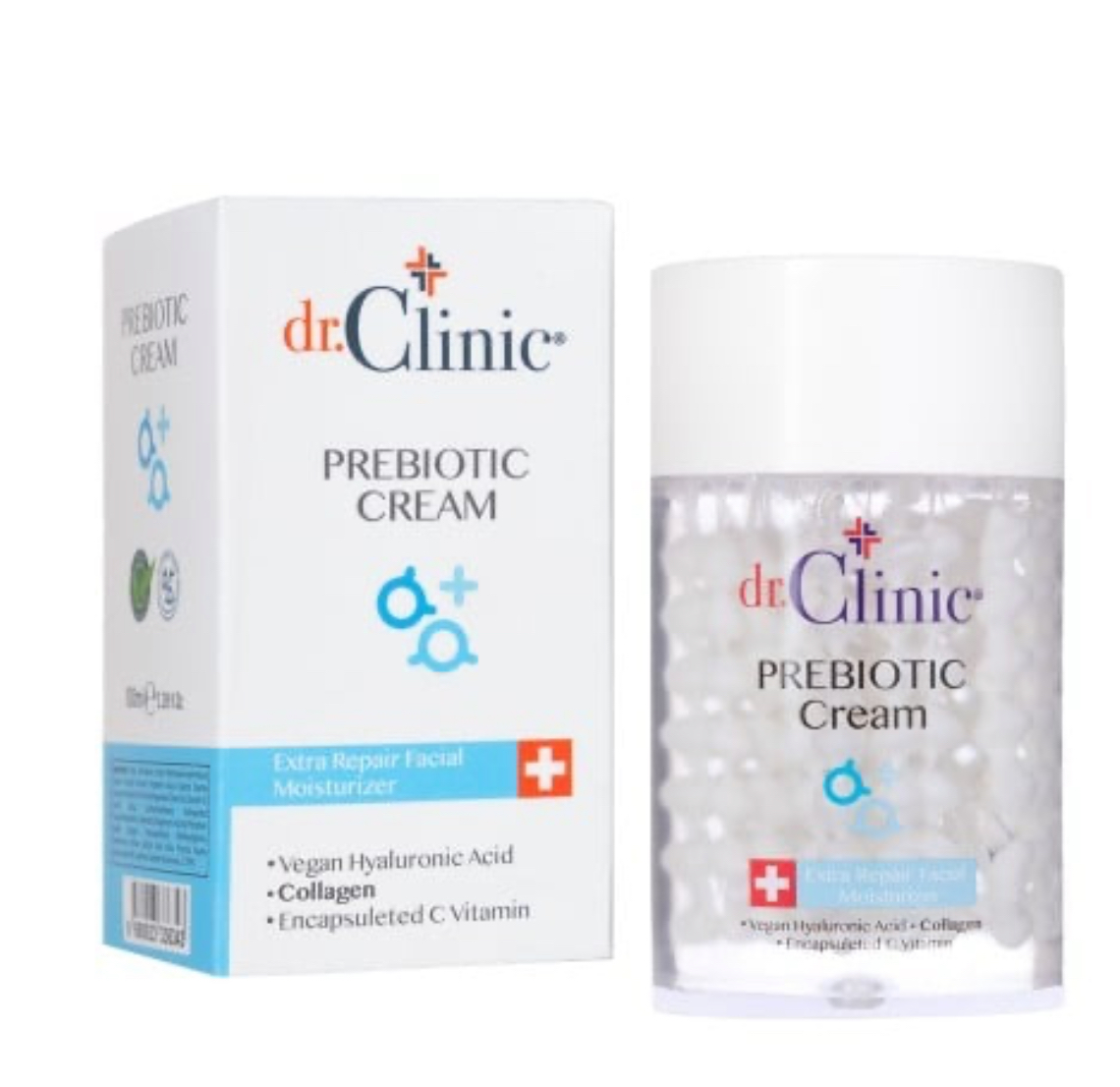 كريم مرطب بريبيوتيك من د.كلينك |DR CLINIC Prebiotic Cream Extra Repair Moisturizer دكتور كلينك
