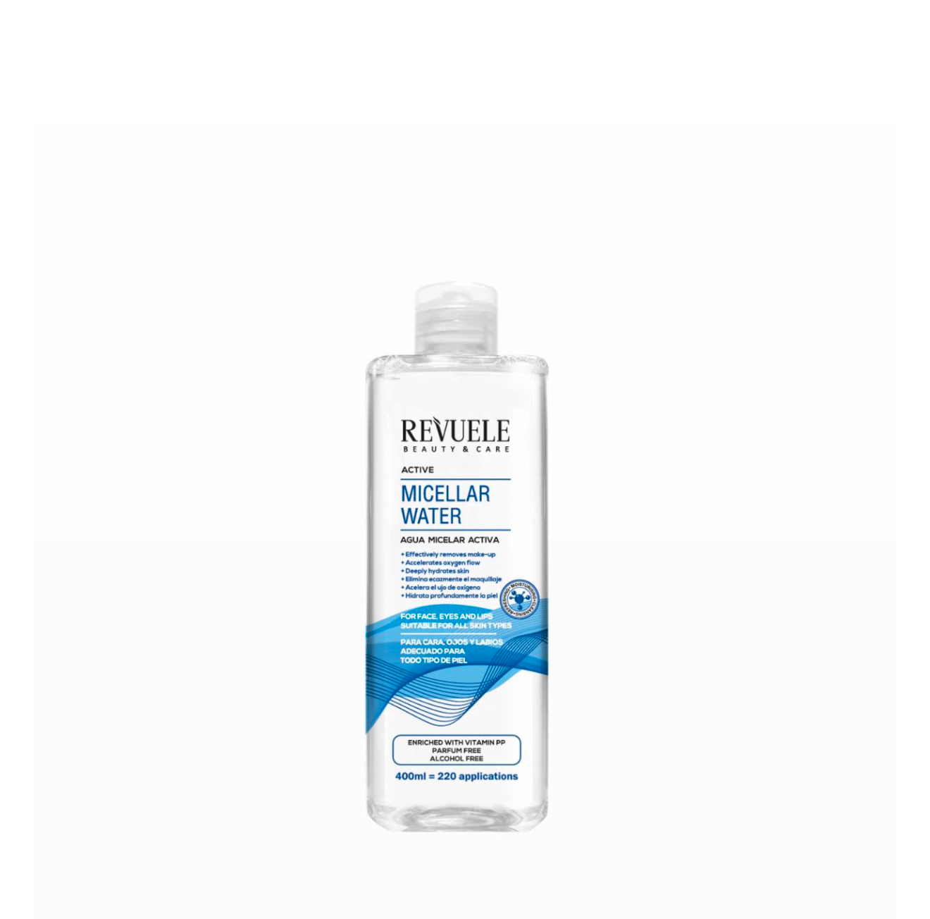 ريفيولي مزيل مكياج مضاد للشيخوخة REVUELE MICELLAR WATER Active 400ml