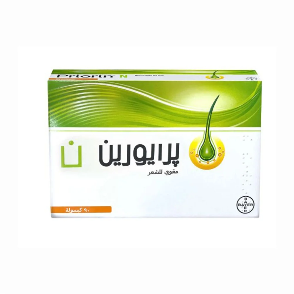 برايورين ن فيتامينات إصلاح الشعر - 15 كبسولة شريط