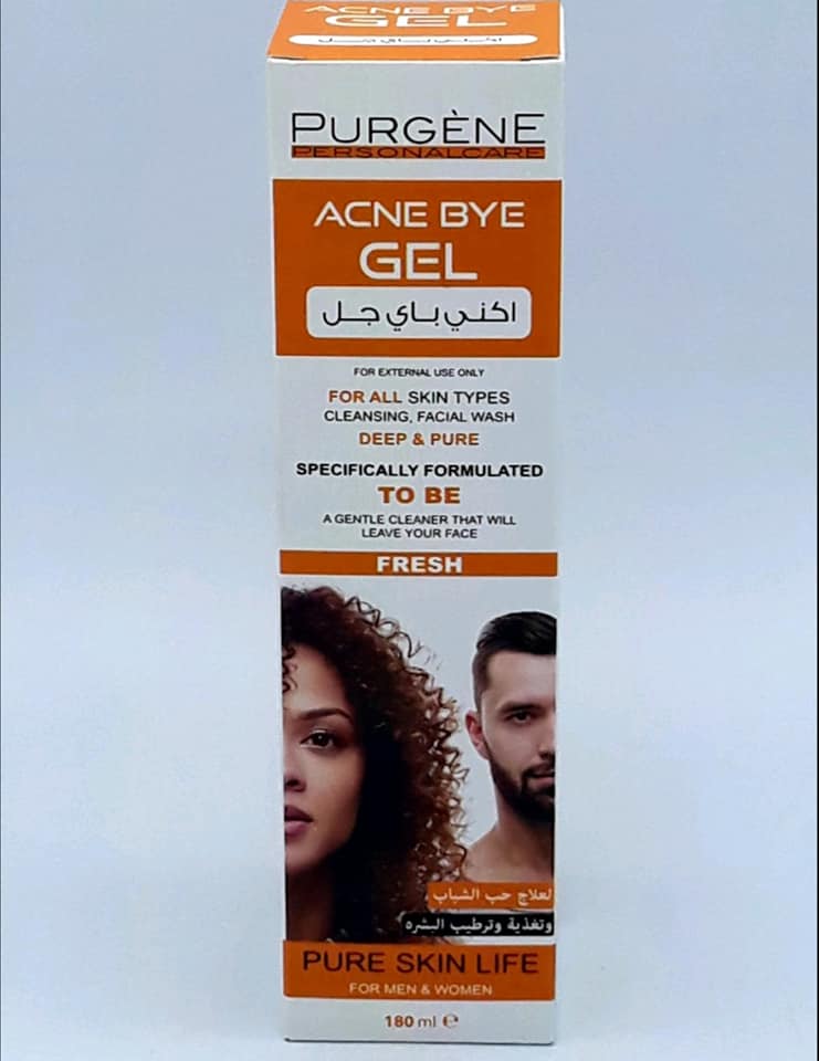 Acne bye gel purgene - غسول اكني باي جل بيورجين