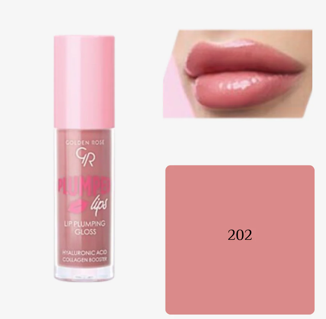 GOLDEN ROSE PLUMPED LIPS LIP PLUMPING GLOSS | كولدن روز غلوس للشفاه