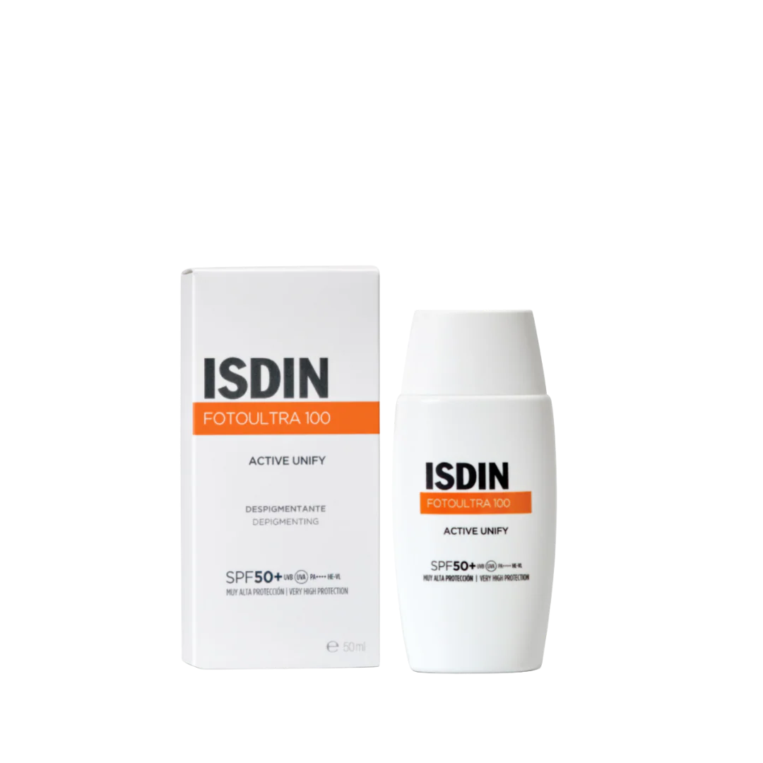 ISDIN FOTO ULTRA 100 ACTIVE UNIFY - 50ML | ازدن كريم واقي شمسي SPF50+ - 50 مل