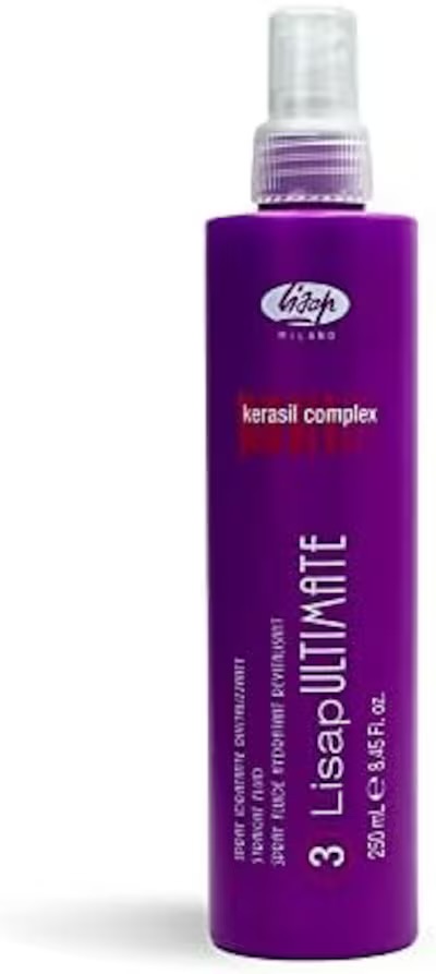 ليساب واقي الحرارة للشعر، بخاخ شعر سائل مستقيم للغاية