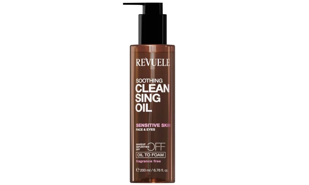 REVUELE SOOTHING CLEANSING OIL - 200ML | ريفويل غسول زيتي مهدئ للبشرة - 200 مل