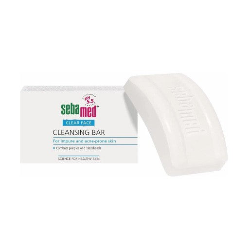 SEBAMED CLEAR FACE CLEANSING BAR - 100G سيباميد صابونة لتنقية الوجه