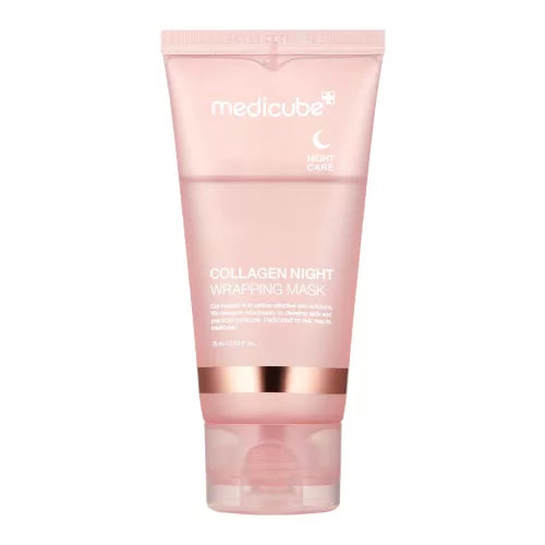 MEDICUBE COLLAGEN NIGHT WRAPPING NIGHT FACE MASK - 75ML | ميدي كيوب قناع الكولاجين الليلي للوجه - 75 مل