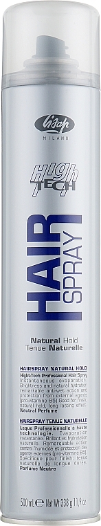 High Tech – Hair Spray (Natural Hold) بخاخ تثبيت الشعر – تثبيت طبيعي