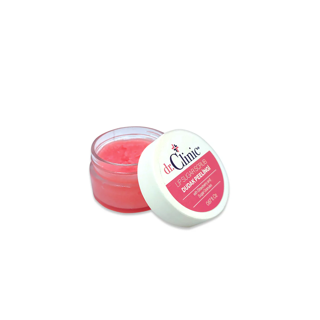 مقشر شفاه الفراولة من دكتور كلينك 20 غرام | Dr.Clinic Lip Scrub