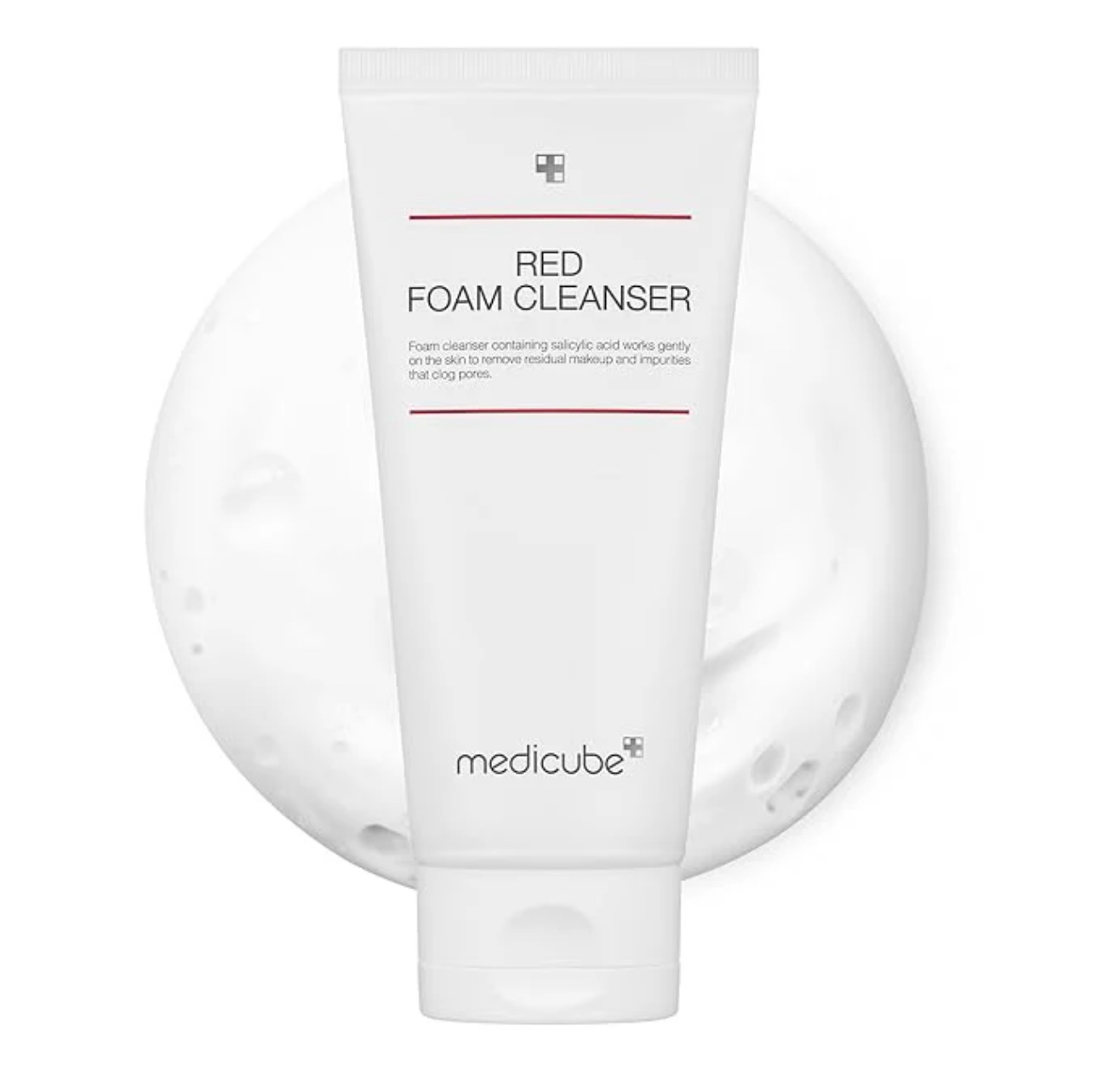 MEDICUBE RED FOAM CLEANSER 120 ML غسول الرغوة الأحمر لتنقية البشرة