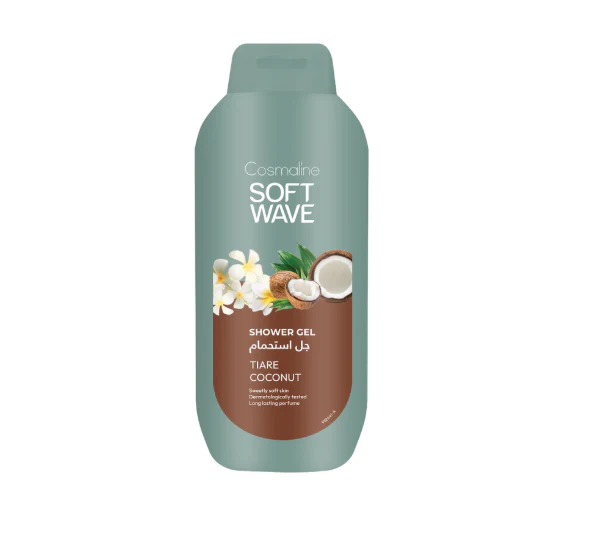 COSMALINE SHOWER GEL TIAR COCONUT - 650ML | كوزمالين جل استحمام بجوز الهند - 650 مل