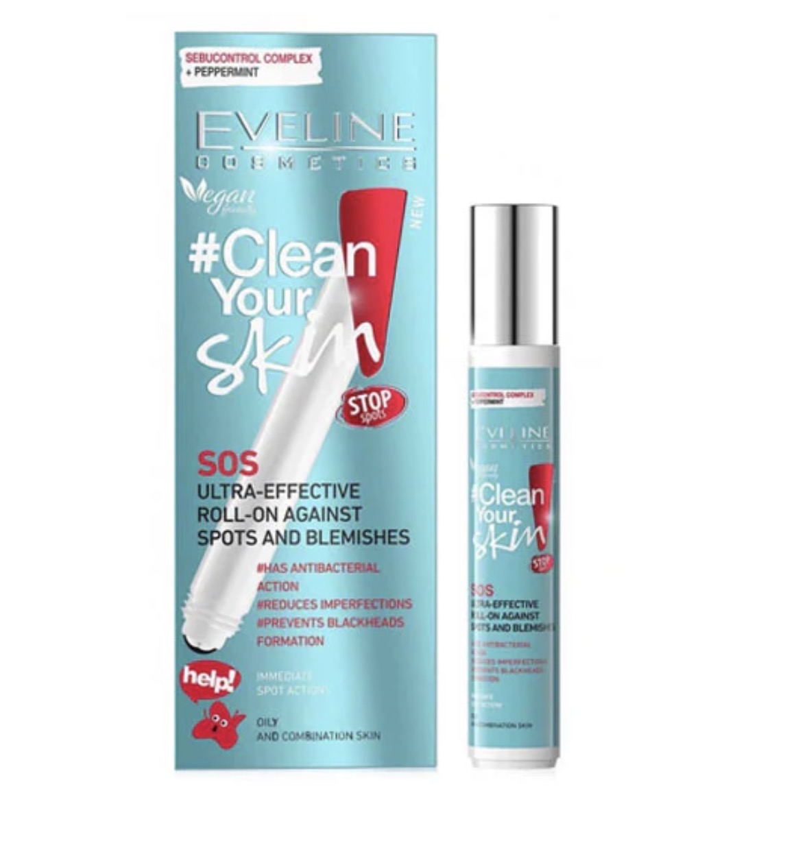 ايفيلين رول كلين يور سكين فائق الفعالية -15 مل