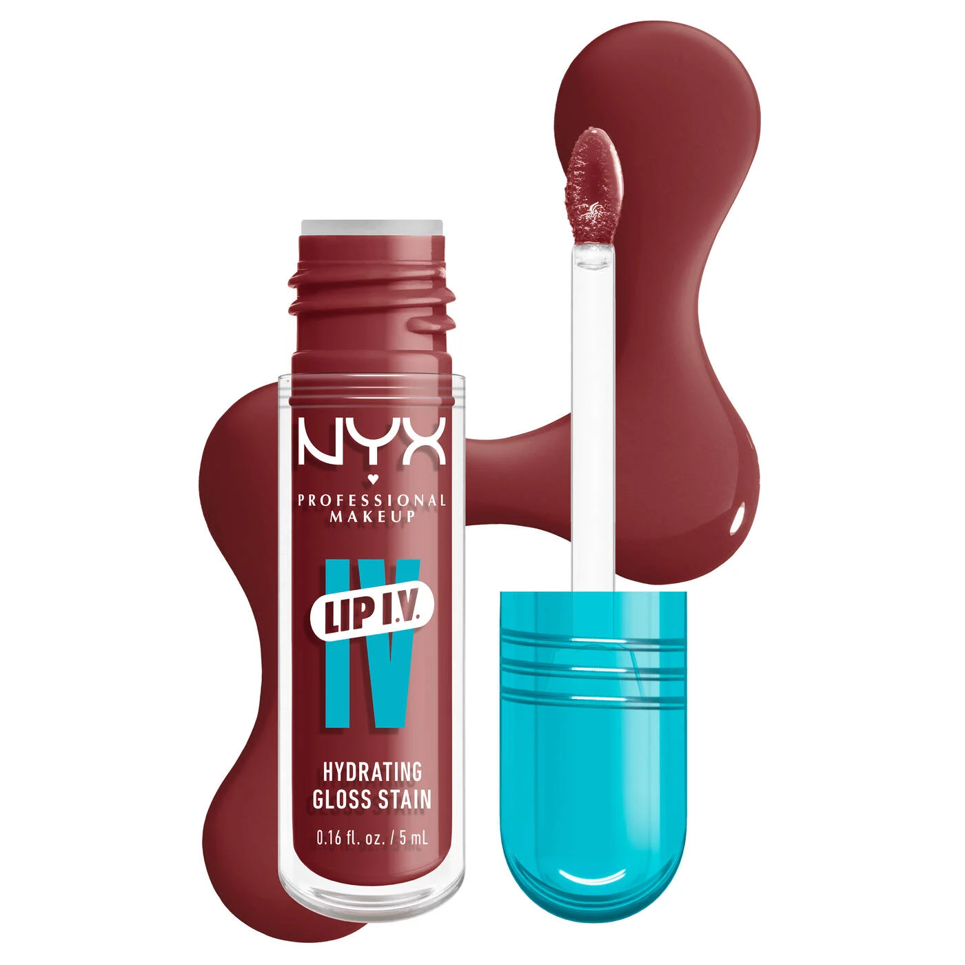 NYX Lip I.V Hydrating Gloss serum - 5ml | ان واي اكس جلوس للشفاه - 5 مل