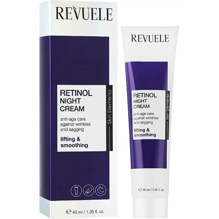 REVUELE RETINOL NIGHT CREAM - 40ML | ريفويل كريم الريتينول الليلي