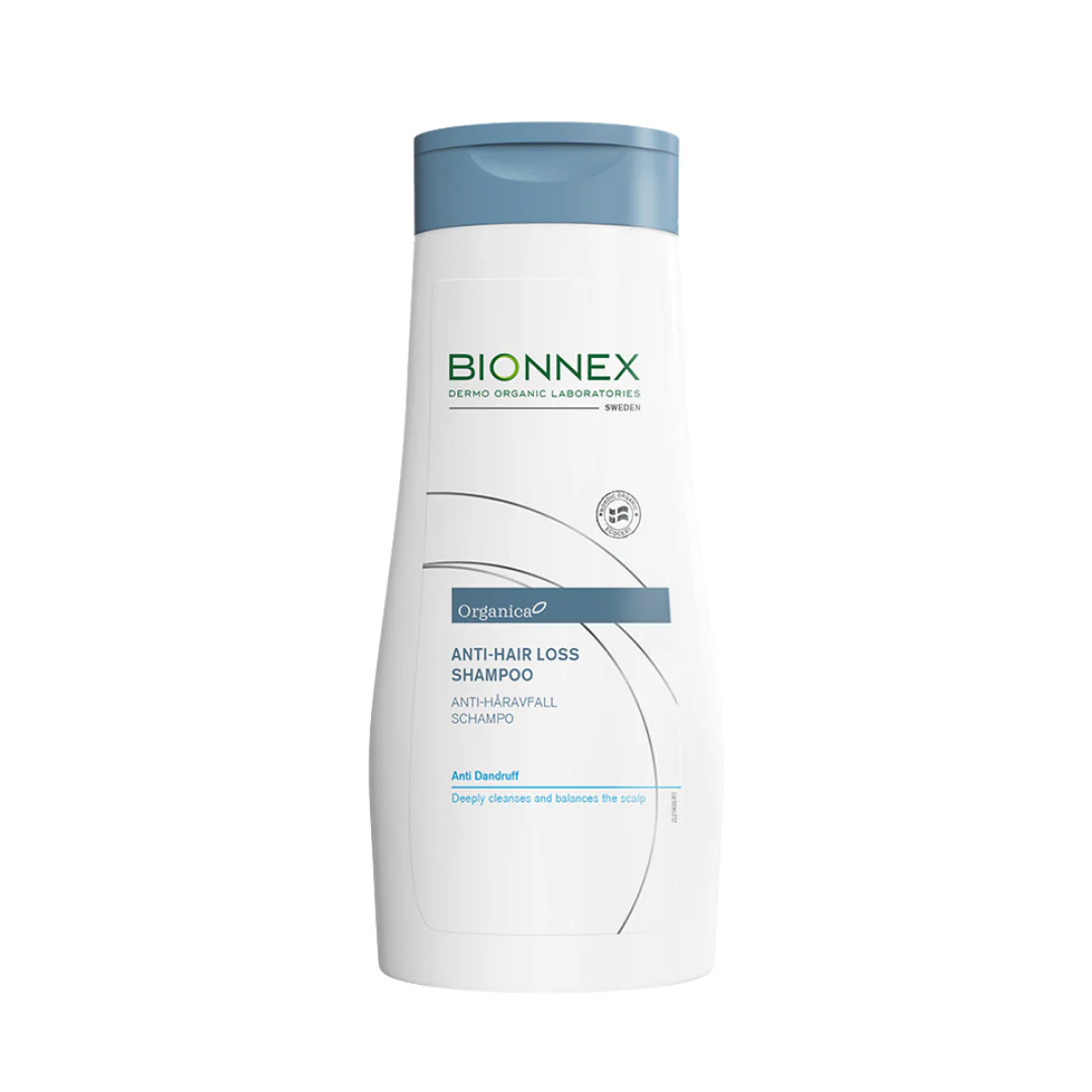 BIONNEX ORGANICA ANTI HAIR LOSS AND DANDRUFF SHAMPOO - 300ML | بايونيكس شامبو لعلاج تساقط الشعر و القشرة - 300 مل