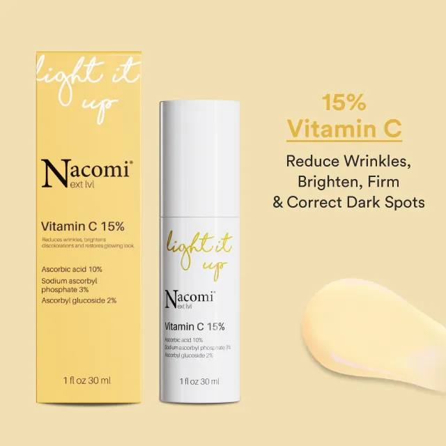 NACOMI VITAMIN C 15% - 30ML | ناكومي سيروم فيتامين سي 15% - 30 مل