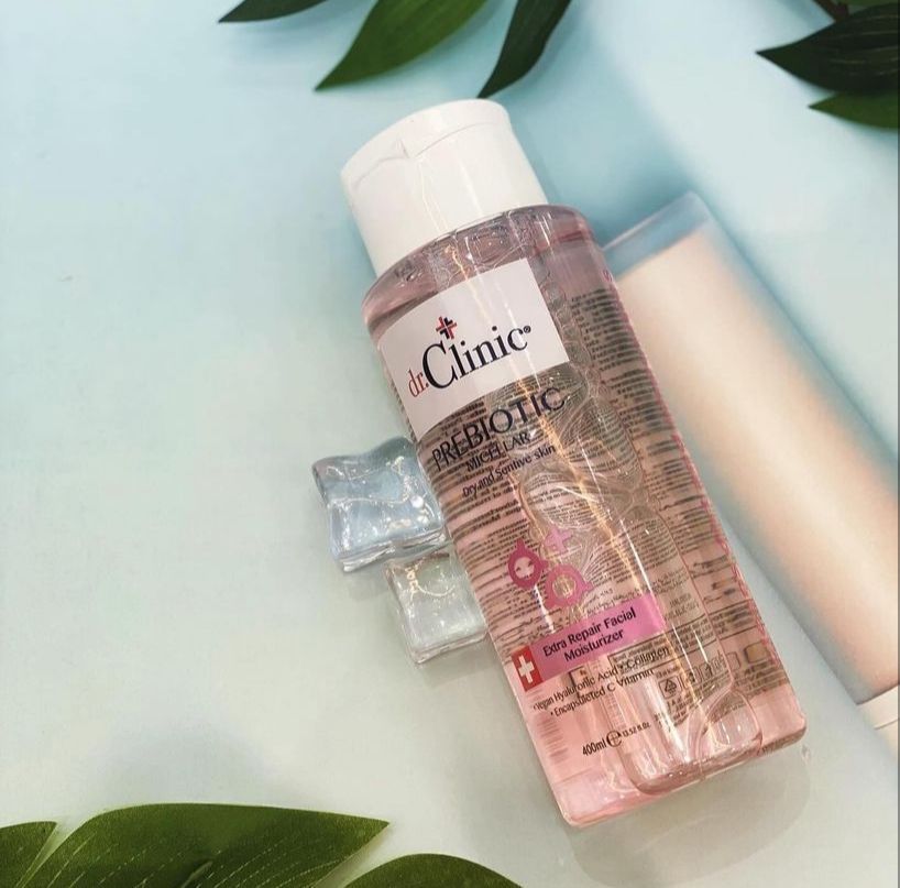 مزيل مكياج للبشرة الجافة والحساسة من دكتور كلينك| Micellar – 400 ml