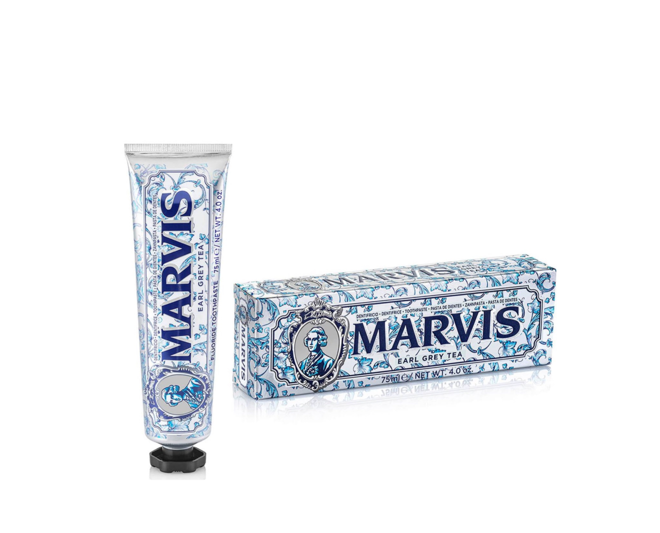 معجون اسنان من مارفيس نكهه الشاي الاسود