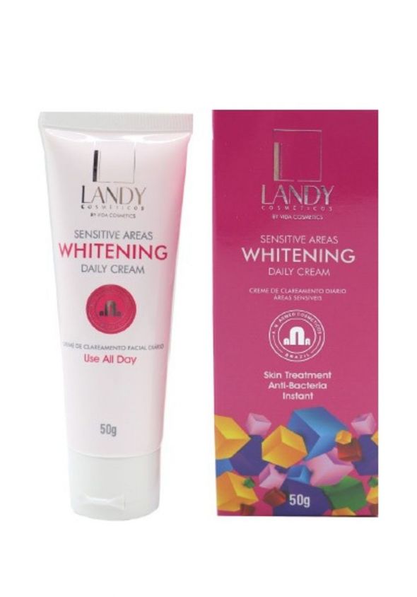 كريم مفتح للمناطق الحساسة 50 غم من لاندي فيدا Landy Whitening Cream For Sensitive Areas