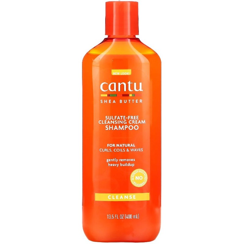 CANTU SULFATE-FREE CLEANSING CREAM SHAMPOO - 400ML | كانتو شامبو خالي من السلفات