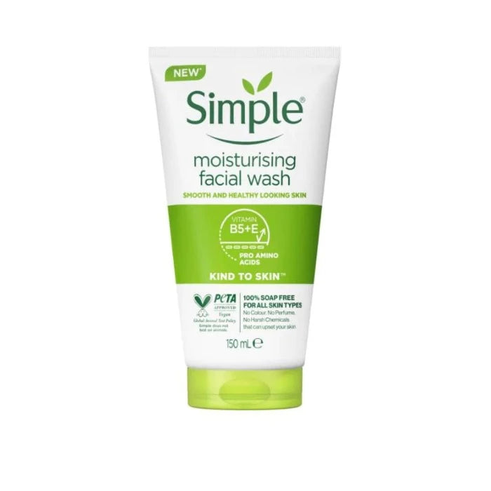 SIMPLE KIND TO SKIN MOISTURISING FACE WASH - 150ML | سمبل غسول مرطب للوجه - 150 مل