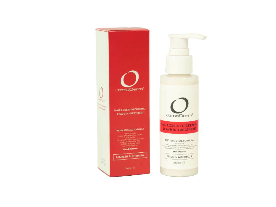 OZMODERM HAIR LOSS & THICKENING LEAVE-IN TREATMENT - 100ML | ليف ان معالج - 100 مل