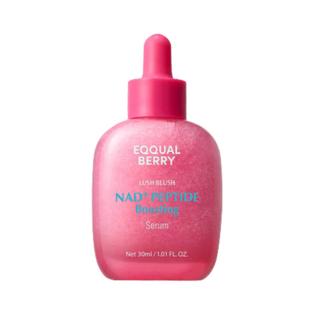 EQQUAL BERRY Lush Blush Nad + Peptide Boosting Serum - 30ml | ايكوال بيري سيروم النضارة بالببتيدات Nad - 30 مل