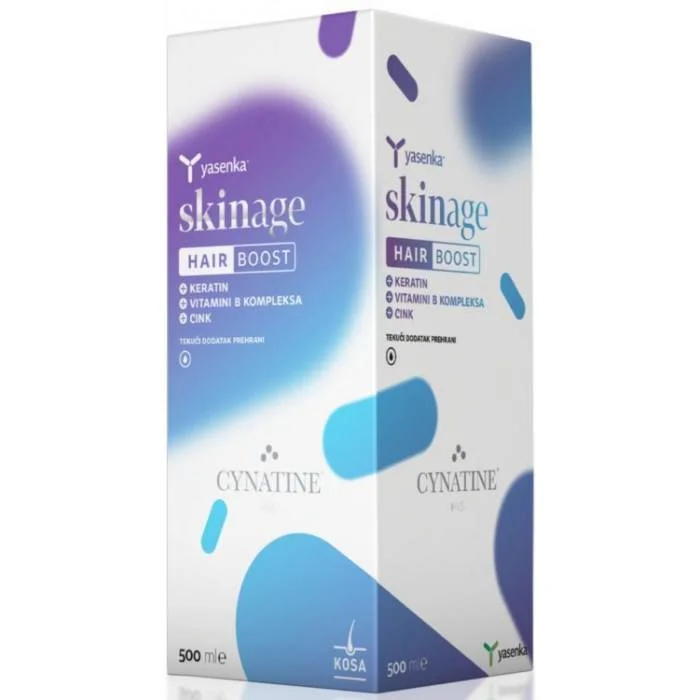 شراب مكمل غذائي Yasenka Skinage Hair Boost