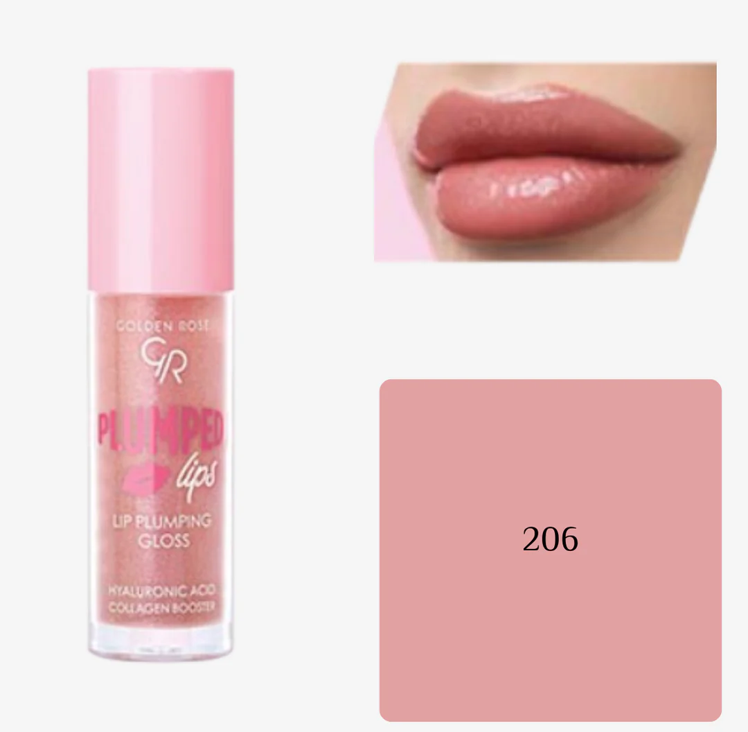 GOLDEN ROSE PLUMPED LIPS LIP PLUMPING GLOSS | كولدن روز غلوس للشفاه