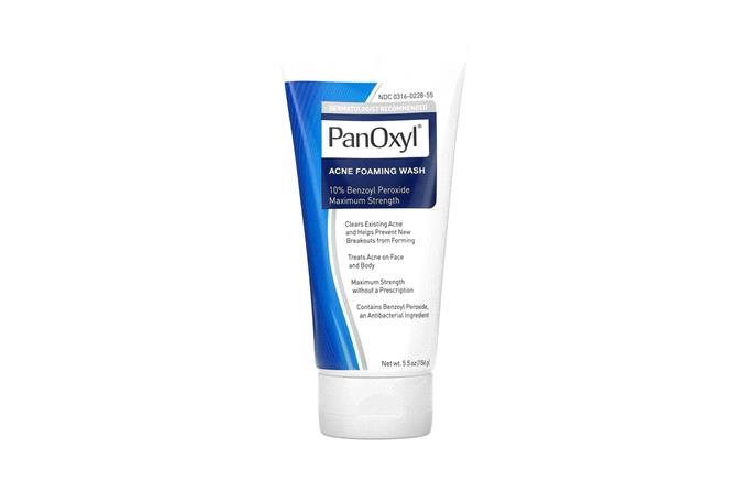 PANOXYL ACNE CREAMY FACE WASH 10% BENZOYL PEROXIDE - 170G | بانوكسيل غسول لعلاج حب الشباب 10% بينزويل بيروكسايد -