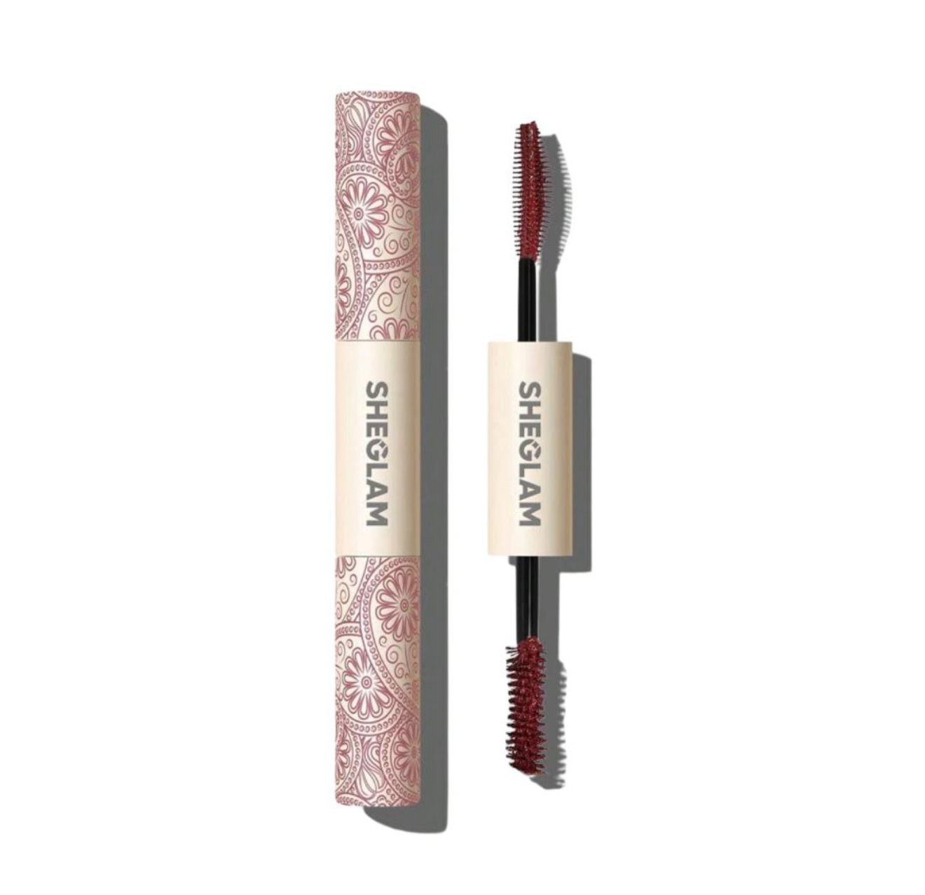 SHEGLAM All-In-One Volume & Length Mascara-Waterproof Brugundy شيكلام ماسكارا باللون البرغندي